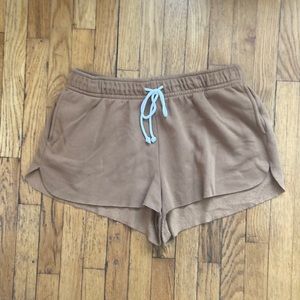 Brown wild fable sweatshorts